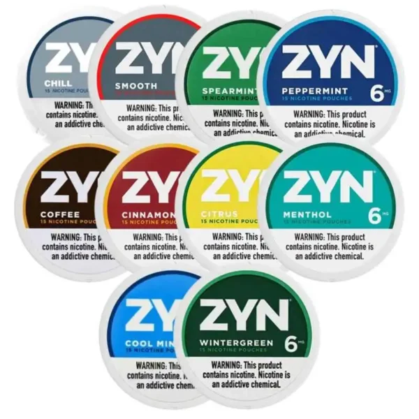 ZYN Nicotine Pouches-All flavors